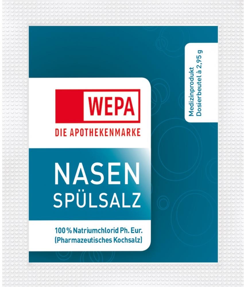WEPA Nasenspülsalz 60X2.95 g Salz