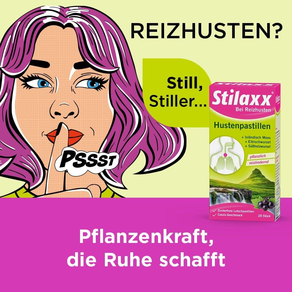 Stilaxx Hustenpastillen 28 Pastillen bei Reizhusten 28 St Lutschpastillen