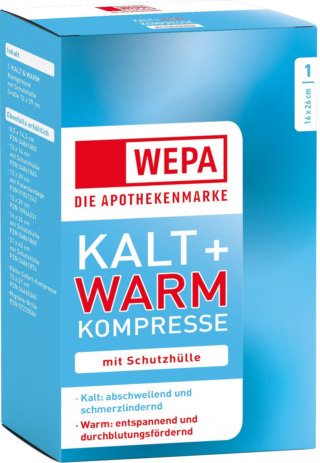 KALT-WARM Kompresse 16x26 cm 1 St Kompressen