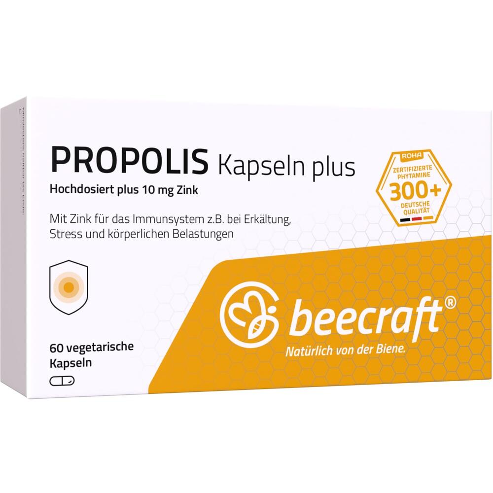 beecraft PROPOLIS Kapseln plus Zink 60 St Kapseln