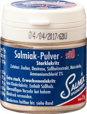 Salmix Salmiakpulver Süß 25 g Pulver
