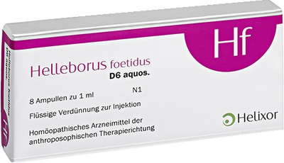 Helleborus foetidus aquos. D6 Ampullen 8X1 ml Ampullen