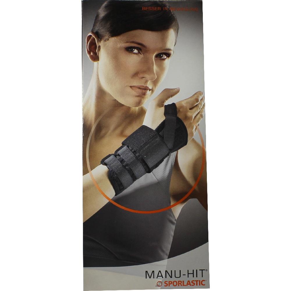 MANU-HIT Handgelenkorth.links Gr.M 07031 schwarz 1 St Bandage