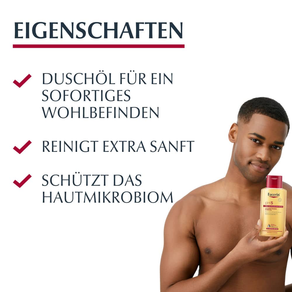 Eucerin pH5 Rückfettendes Duschöl  200 ml Duschgel