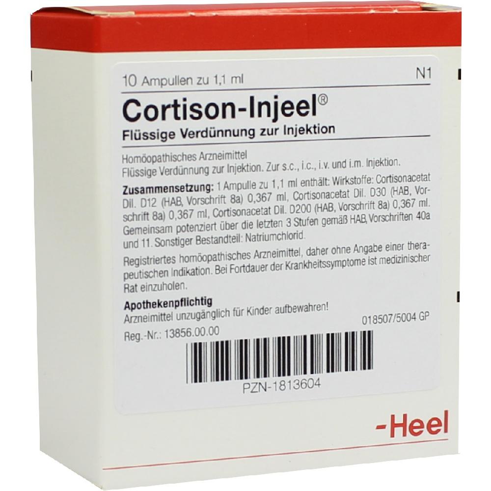 CORTISON Injeel Ampullen 10 St Ampullen
