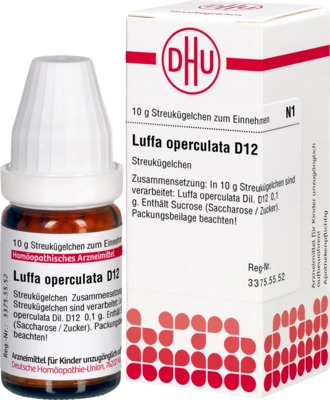 LUFFA OPERCULATA D 12 Globuli 10 g Globuli