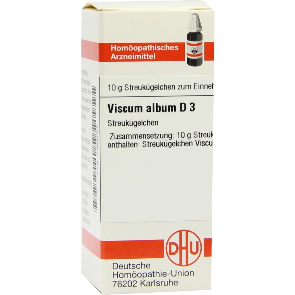 VISCUM ALBUM D 3 Globuli 10 g Globuli