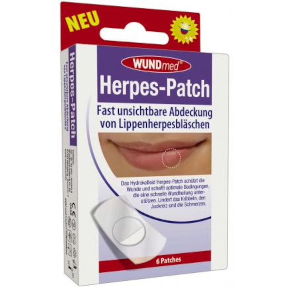 HERPES PATCH hydrokolloid 6 St