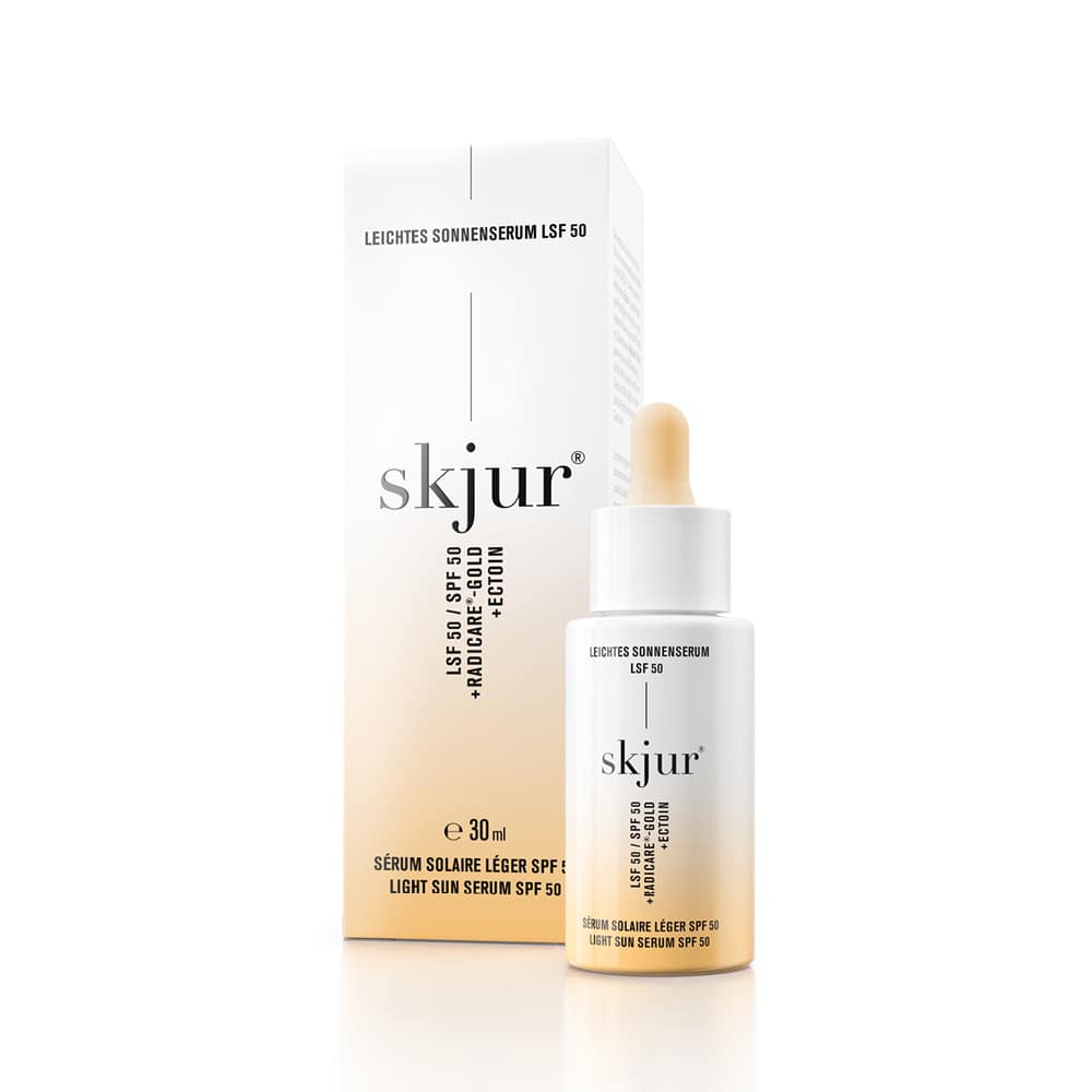 skjur LEICHTES SONNENSERUM LSF 50 30 ml Creme