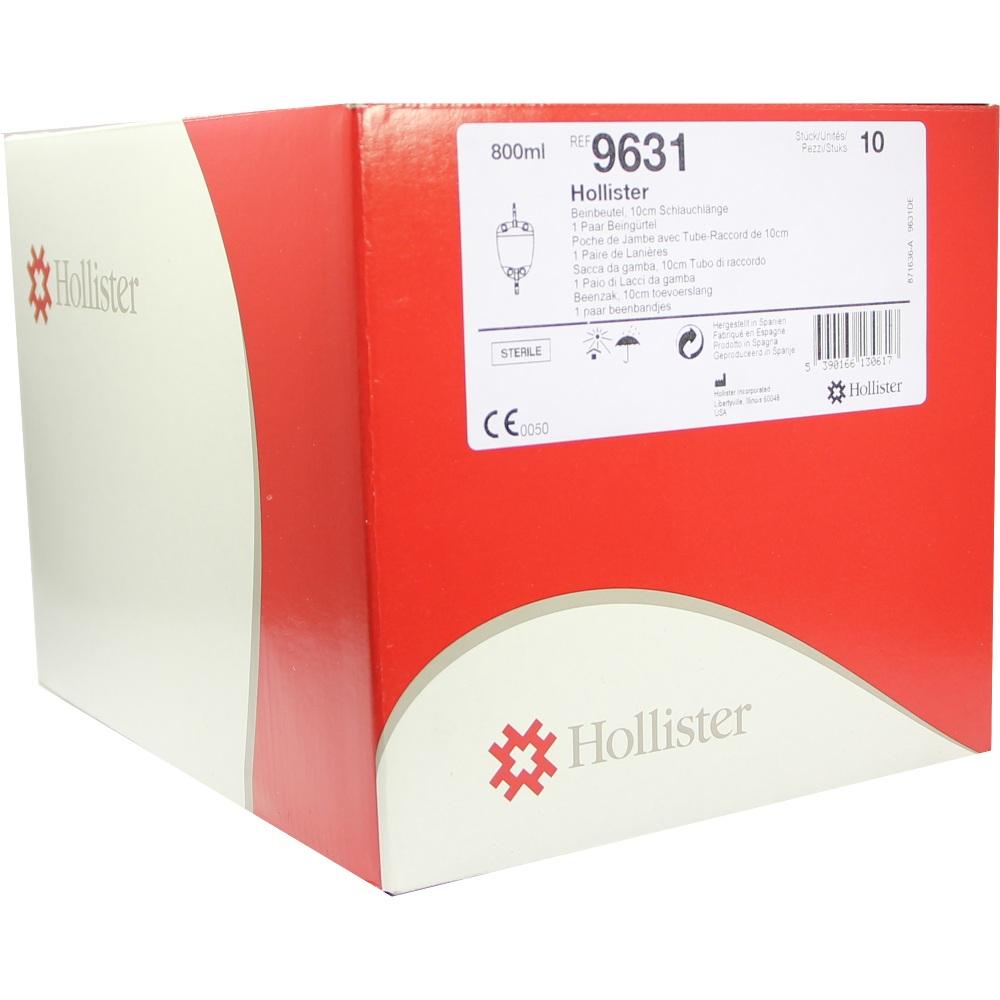 INCARE Beinbtl.steril 9631 10 cm Schlauch 10X800 ml Beutel