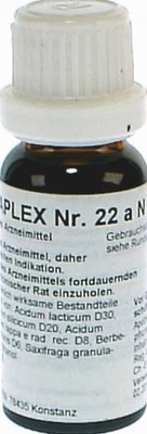 REGENAPLEX Nr.22 aN Tropfen 15 ml Tropfen zum Einnehmen