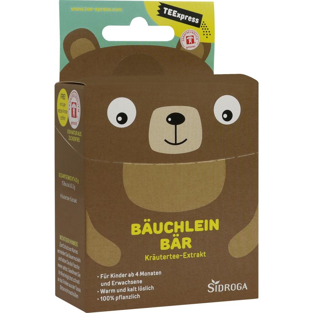 SIDROGA TEExpress Bäuchlein Bär 15X0.3 g Tee