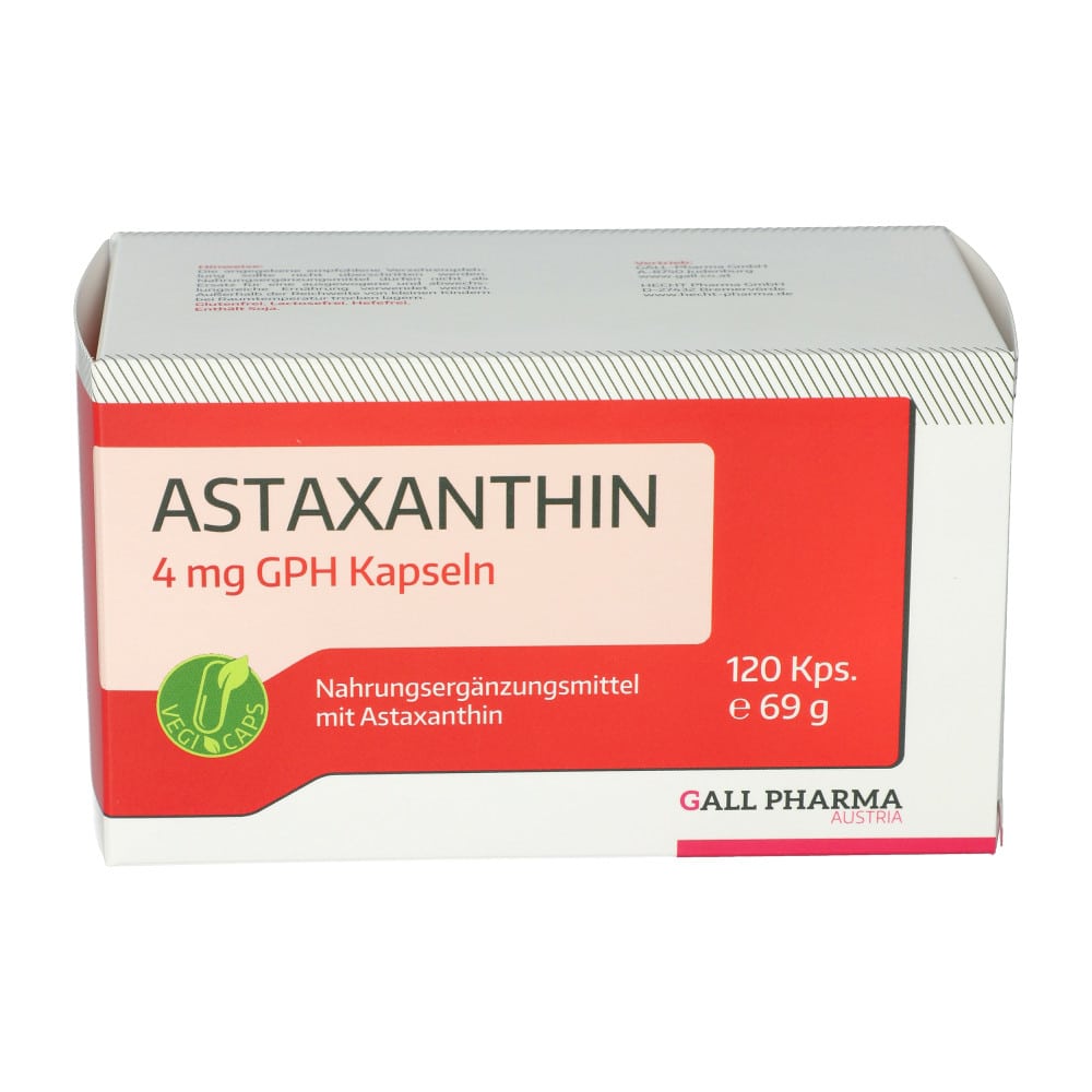 ASTAXANTHIN 4 mg GPH Kapseln 120 St Kapseln
