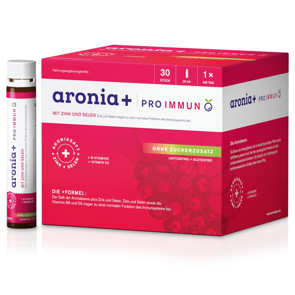 aronia+ PRO IMMUN 30X25 ml Trinkampullen
