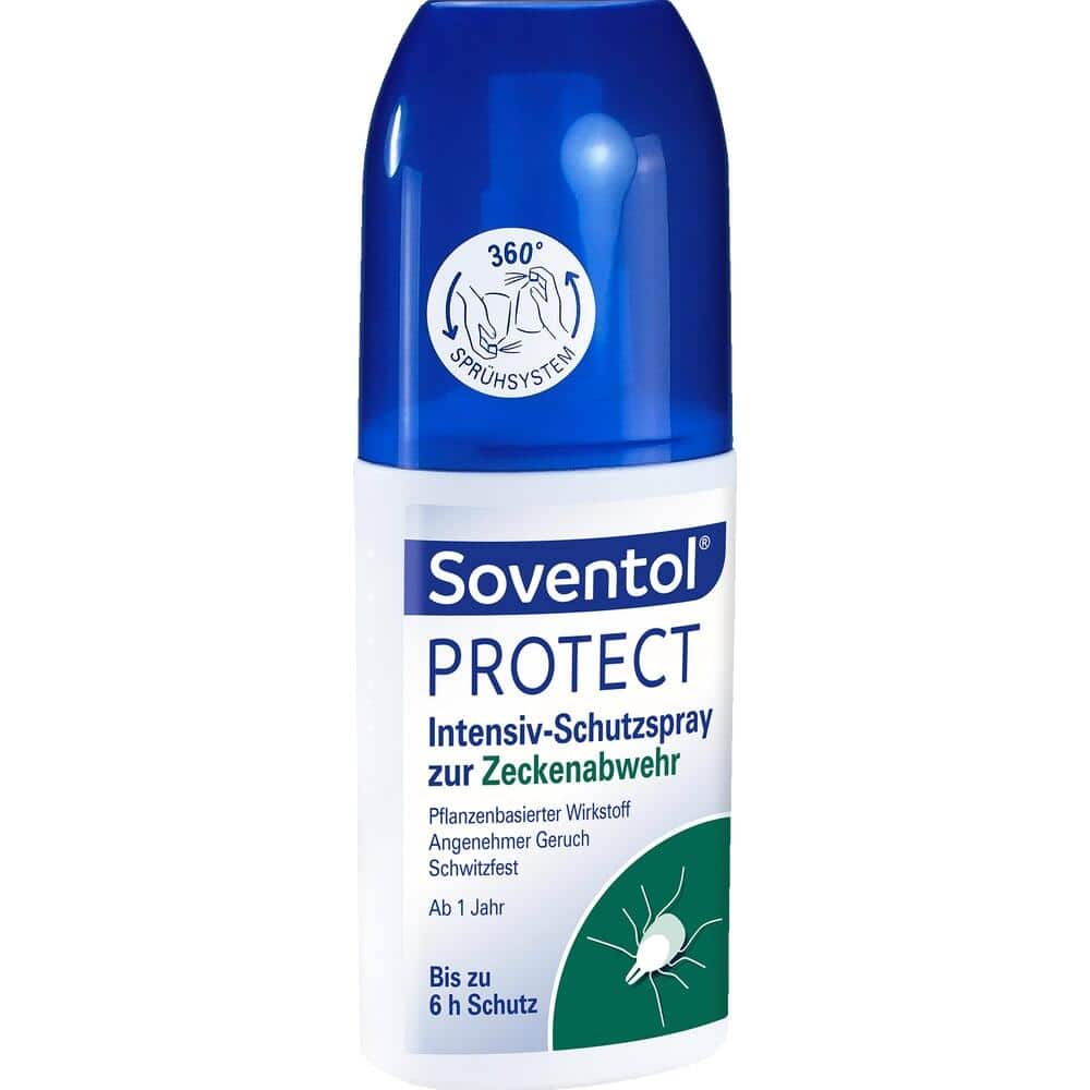Soventol Protect Zecke zur Zeckenabwehr  100 ml Spray