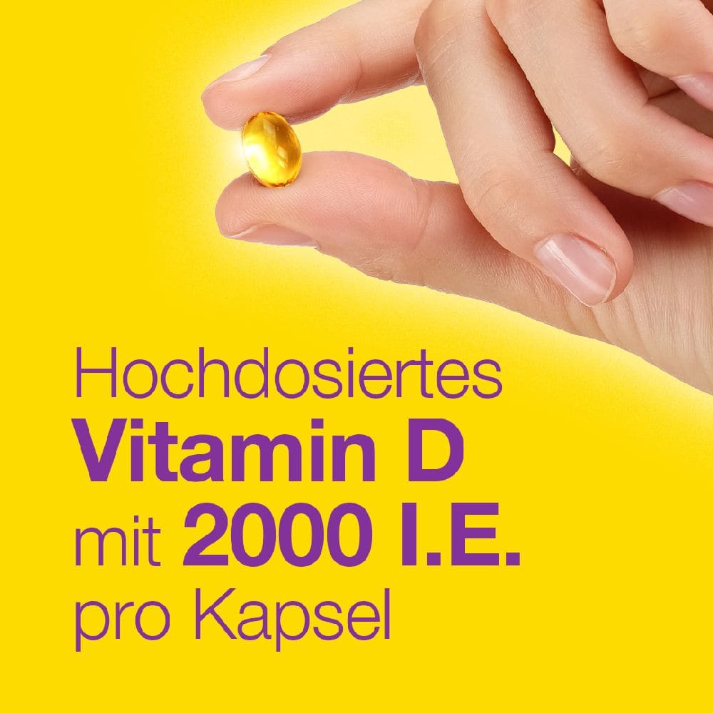 VIGANTOLVIT Vitamin D3 2000 I.E.  60 St Weichkapseln