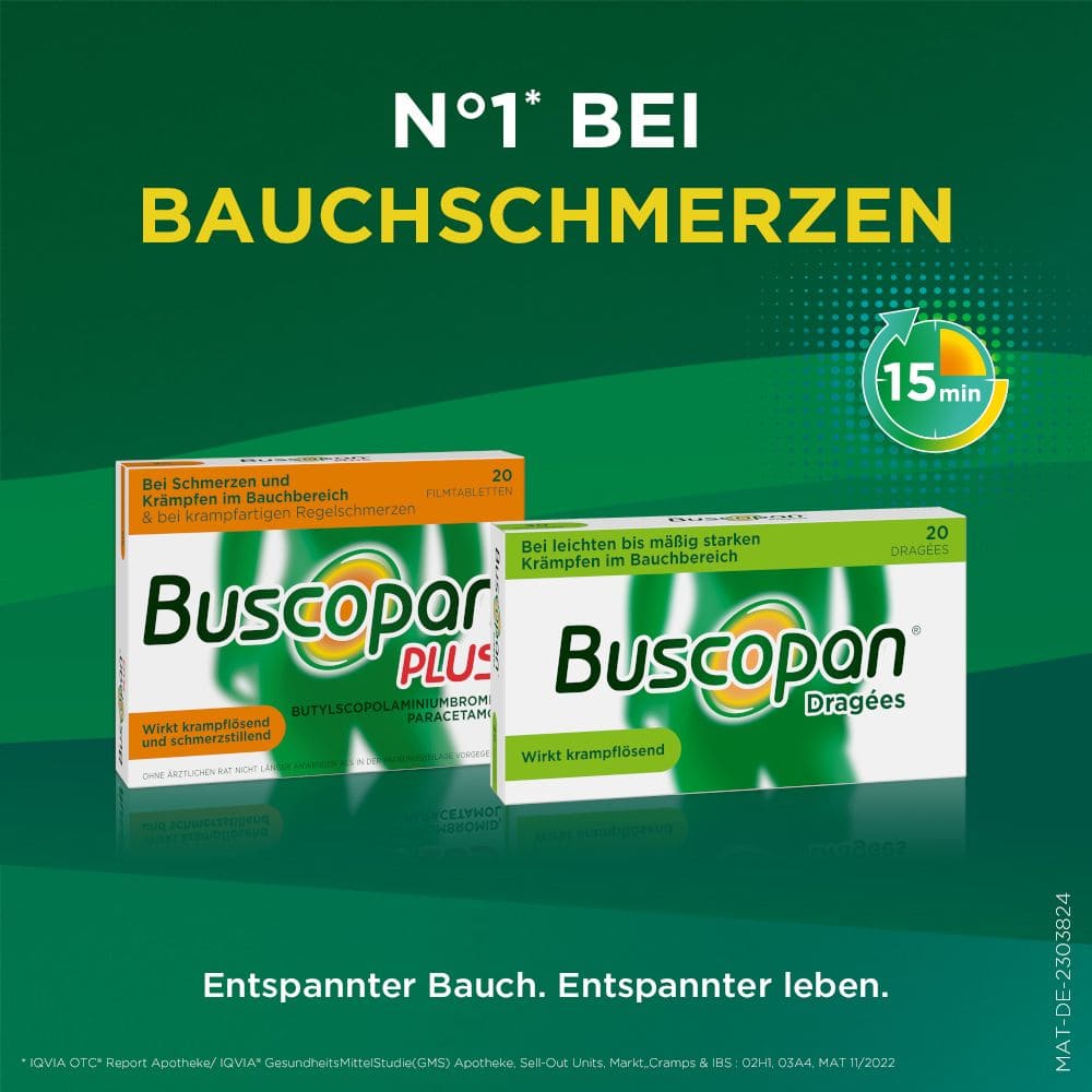 Buscopan Dragees 10mg 100 St Überzogene Tabletten