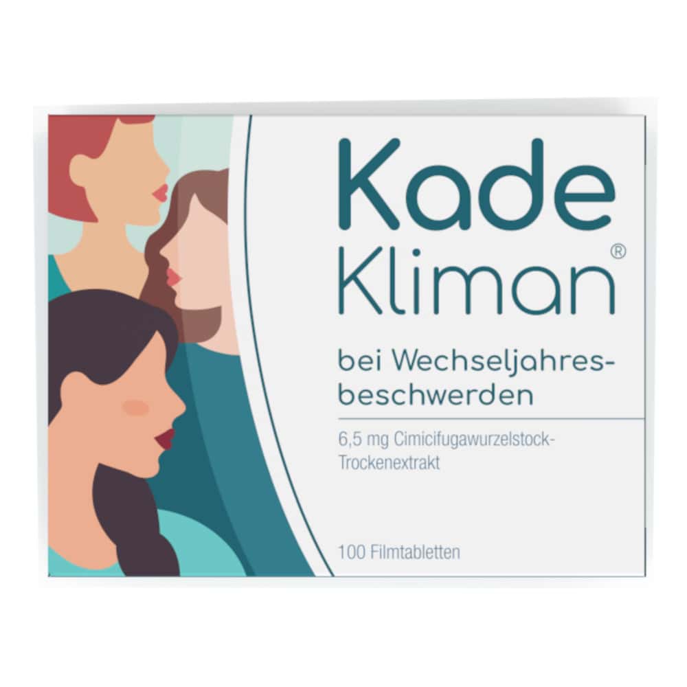 KadeKliman bei Wechseljahresbeschwerden 100 St Filmtabletten