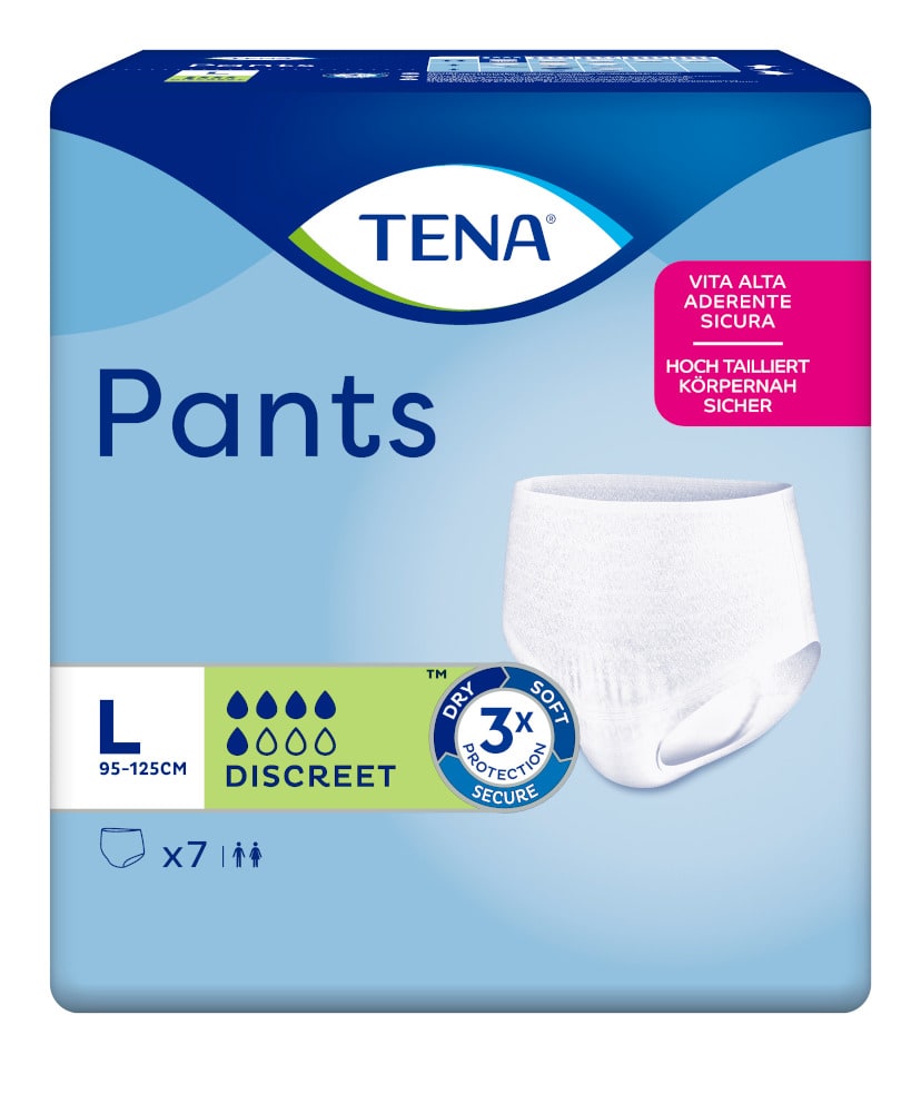 TENA PANTS DISCREET L
