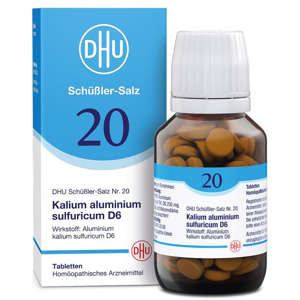 DHU Schüssler-Salz Nr. 20 Kalium aluminium sulfuricum D6 Tabletten 200 St Tabletten