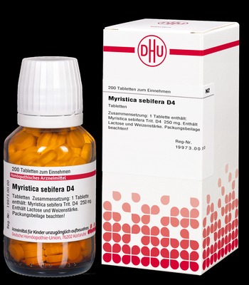 MYRISTICA SEBIFERA D 4 Tabletten 200 St Tabletten