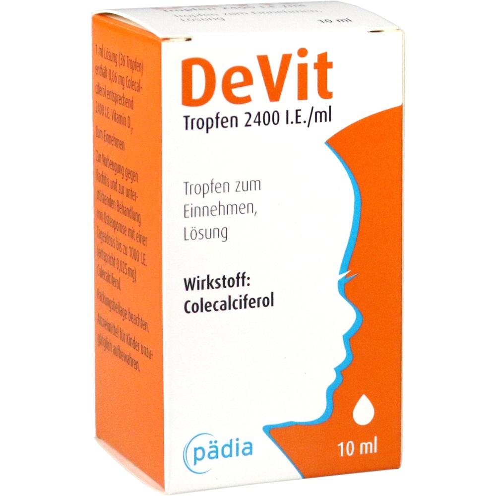 DEVIT Tropfen 2400 I.E./ml Tropfen zum Einnehmen 10 ml Tropfen zum Einnehmen