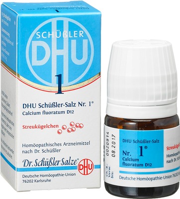 DHU Schüssler-Salz Nr. 1 Calcium fluoratum D 12 Globuli 10 g Globuli