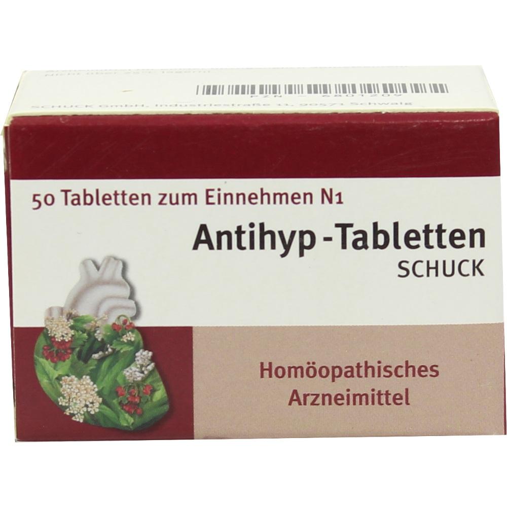 ANTIHYP Tabletten Schuck 50 St Tabletten