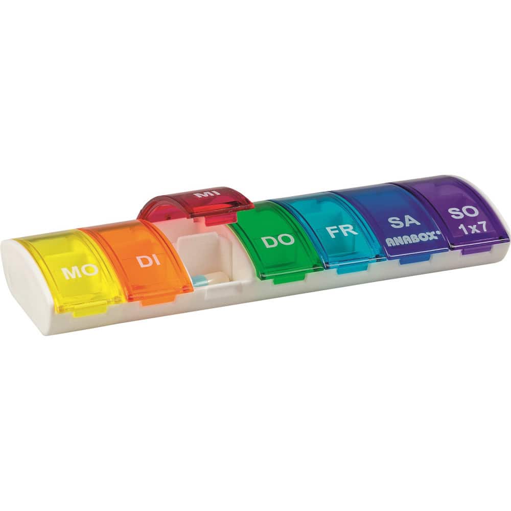 Anabox 1x7 Regenbogen mit Fachteilern 1 St
