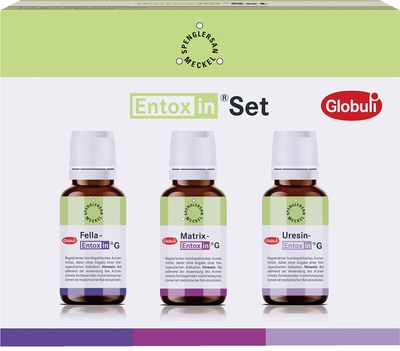 ENTOXIN Set G Globuli 3X10 g Globuli
