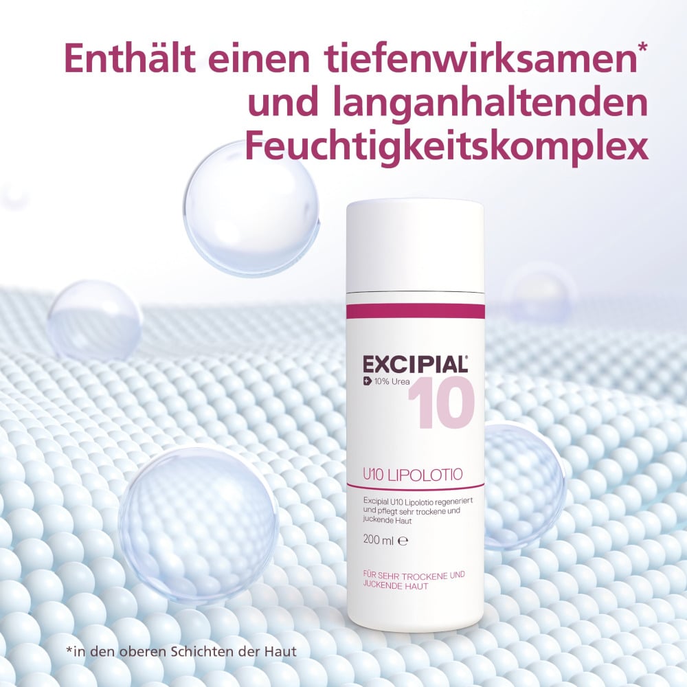 EXCIPIAL U10 LIPOLOTIO 200 ml Lotion