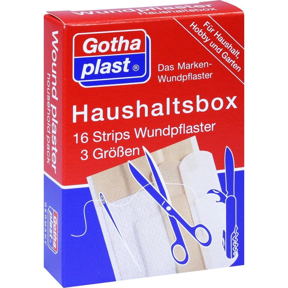 GOTHAPLAST Haushaltsbox Strips 16 St Pflaster