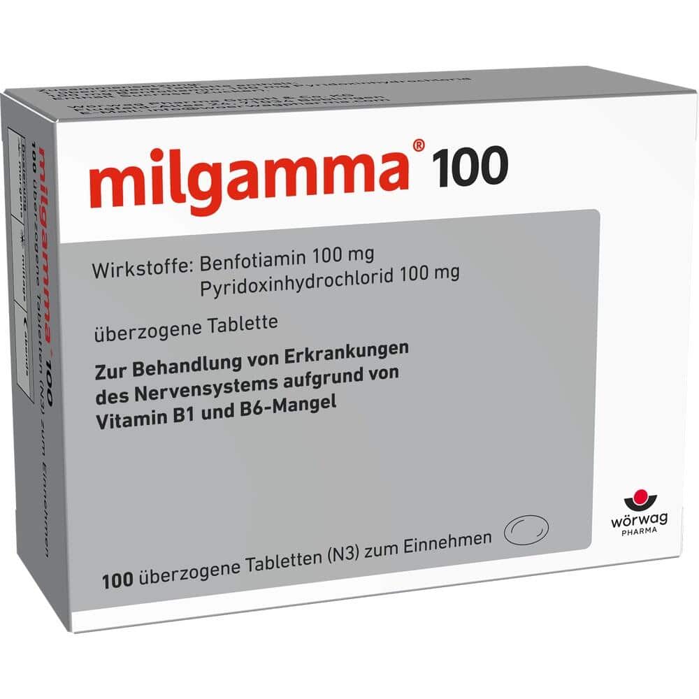 milgamma 100  100 St Überzogene Tabletten