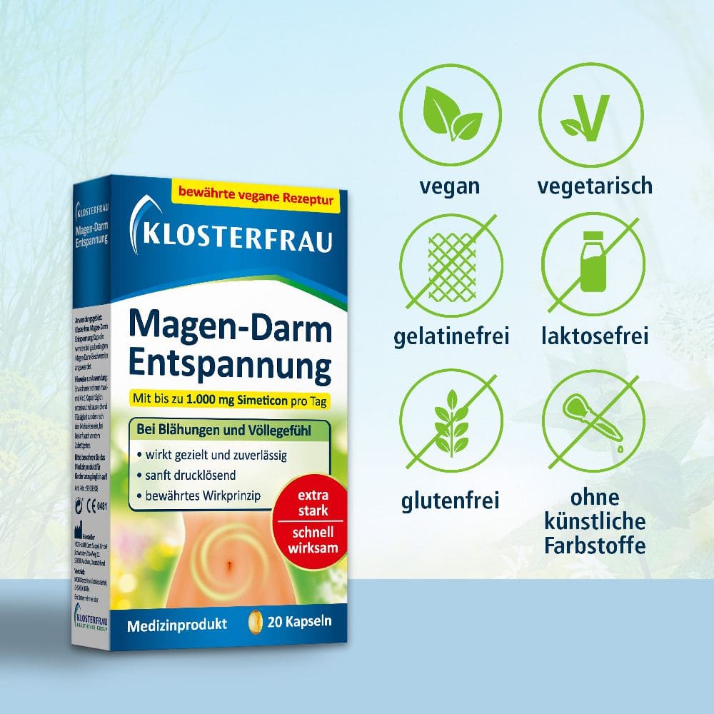 KLOSTERFRAU Magen-Darm Entspannung  20 St Kapseln