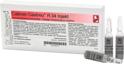 CALIMER Gastreu R 34 Injekt Ampullen 10X2 ml Ampullen