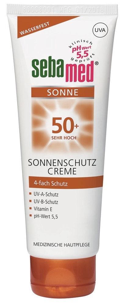 sebamed SONNENSCHUTZ CREME LSF 50+ 75 ml Creme