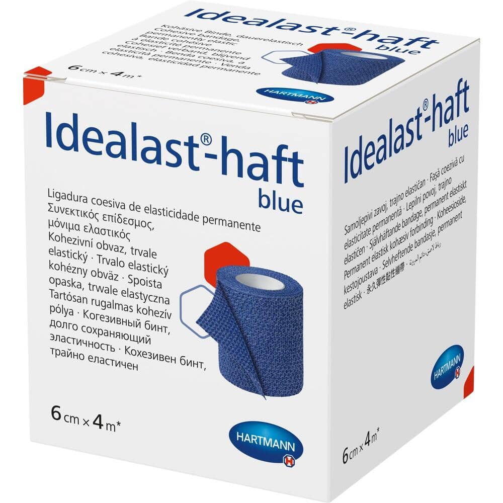 IDEALAST-haft color Binde 6 cmx4 m blau 1 St Binden