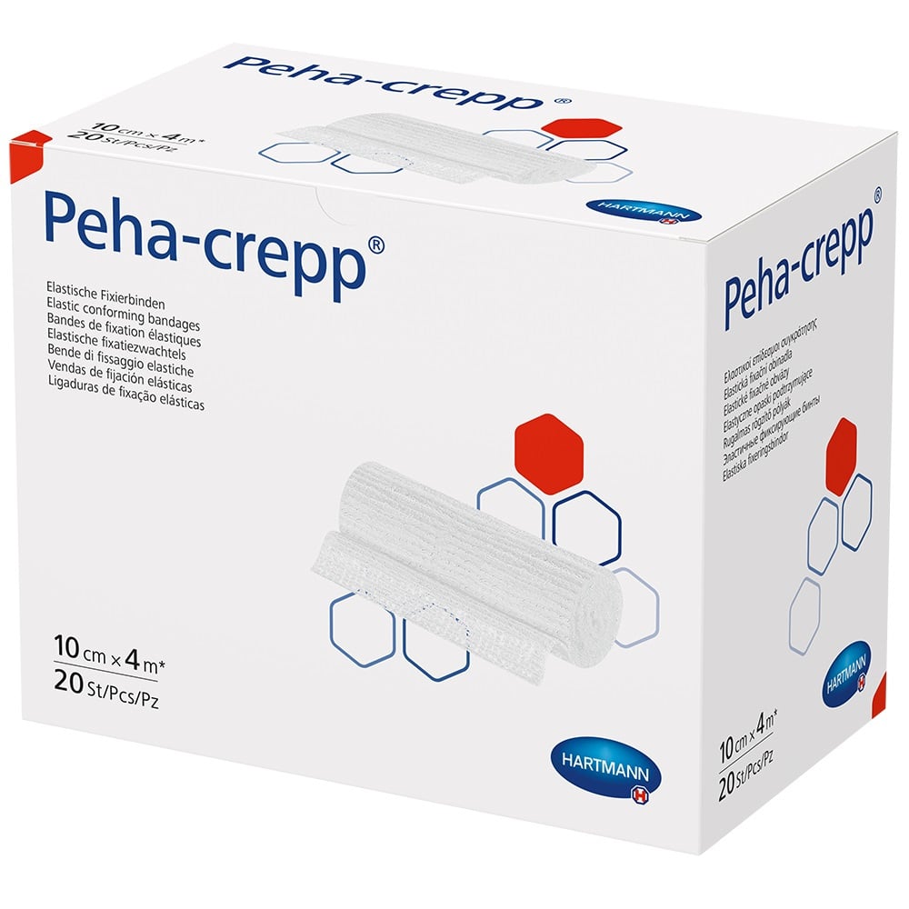 PEHA CREPP Fixierbinde 10 cmx4 m 20 St Binden