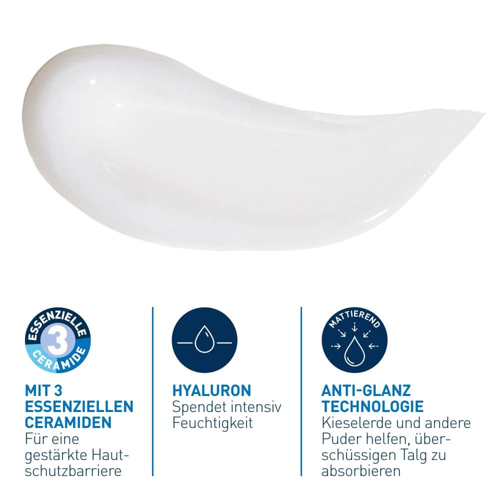 CeraVe Mattierende Feuchtigkeitsspendende Gel-Creme 52 ml Creme