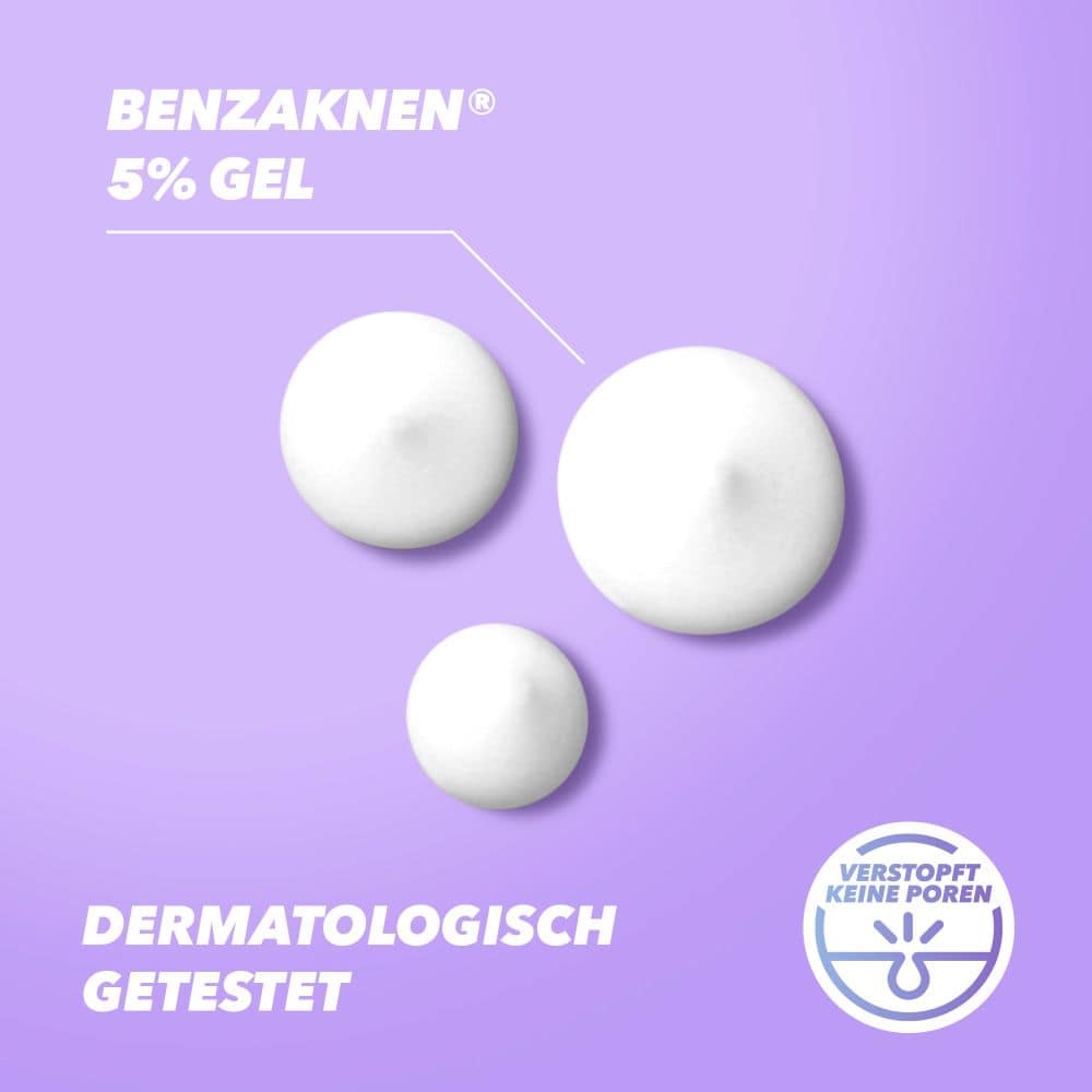 Benzaknen 5% 40 g Gel