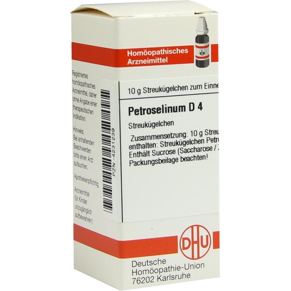 PETROSELINUM D 4 Globuli 10 g Globuli