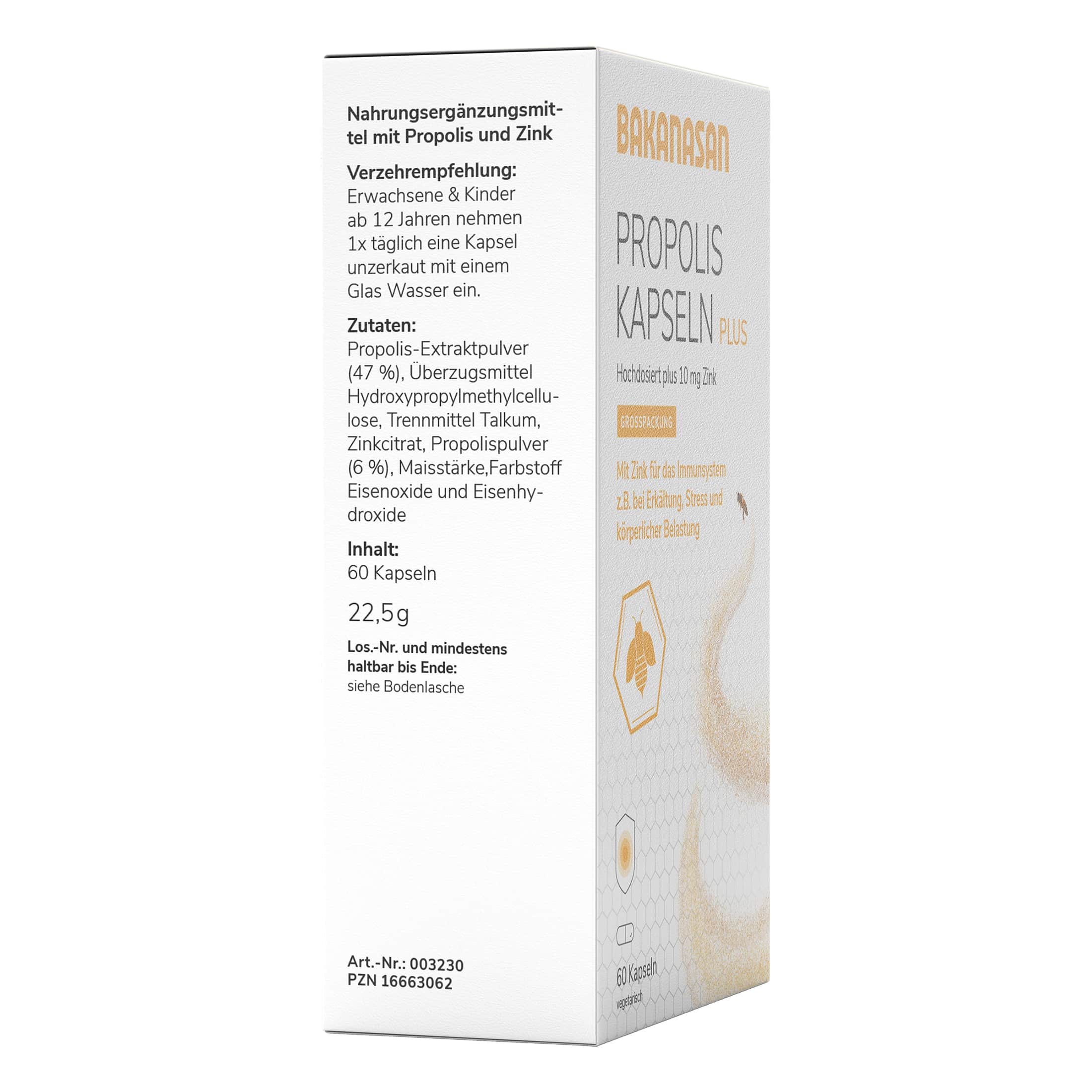 Bakanasan PROPOLIS KAPSELN PLUS 60 St Kapseln