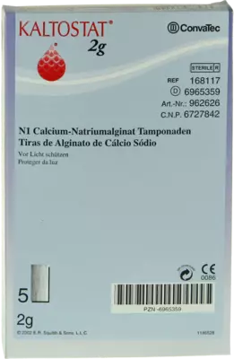 KALTOSTAT Tamponade 2 g 1X5 St Tamponaden