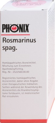 PHÖNIX ROSMARINUS spag.Tropfen 100 ml Mischung