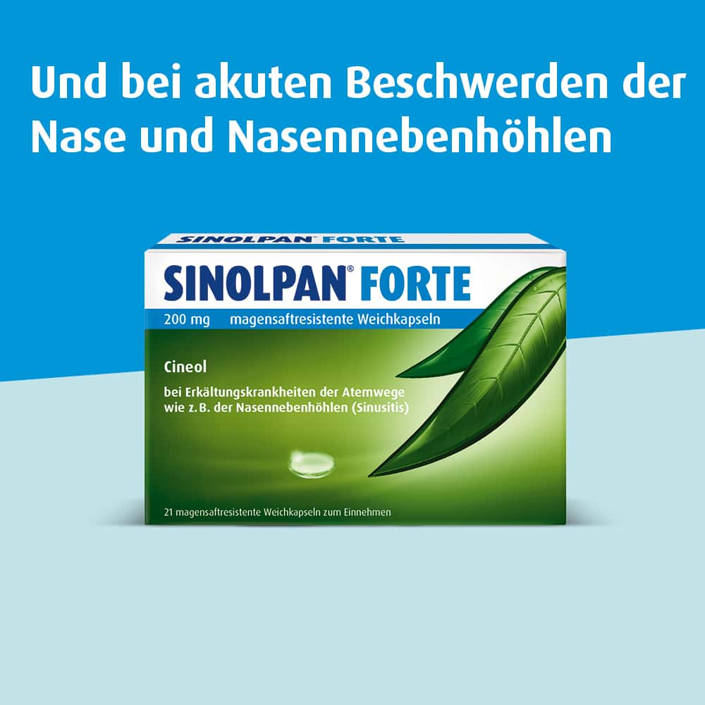 SINOLPAN FORTE 200 mg 21 St Magensaftresistente Weichkapseln