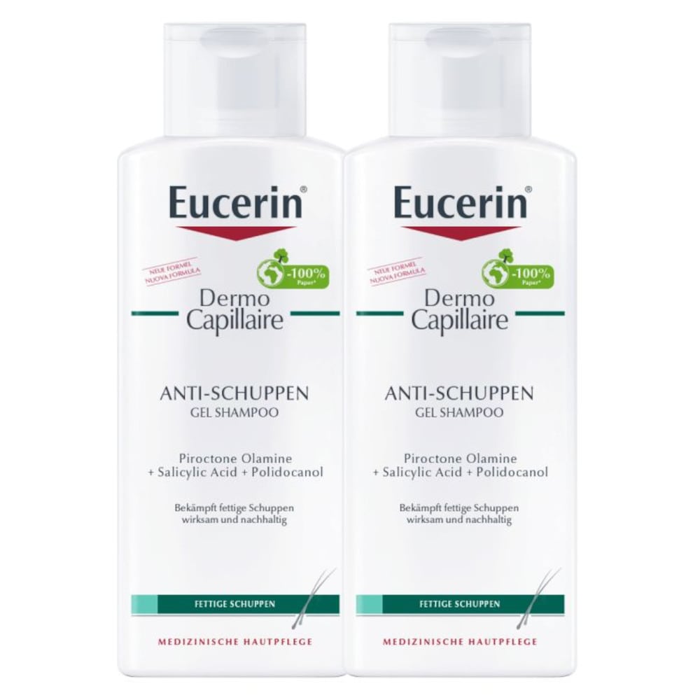 Eucerin Dermo Capillaire ANTI-SCHUPPEN 2X250 ml Shampoo