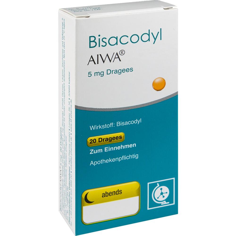 Bisacodyl AIWA 5 Mg 20 St Tabletten magensaftresistent