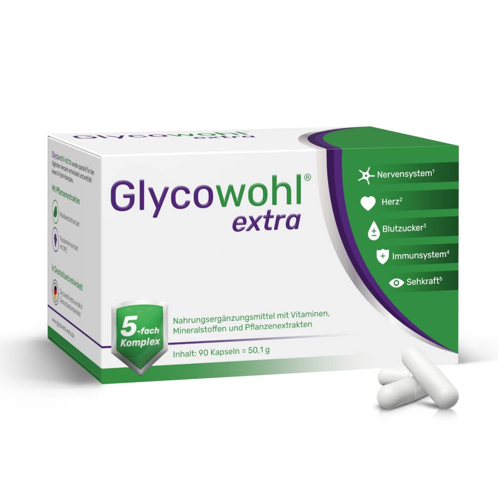 Glycowohl extra 90 St Kapseln