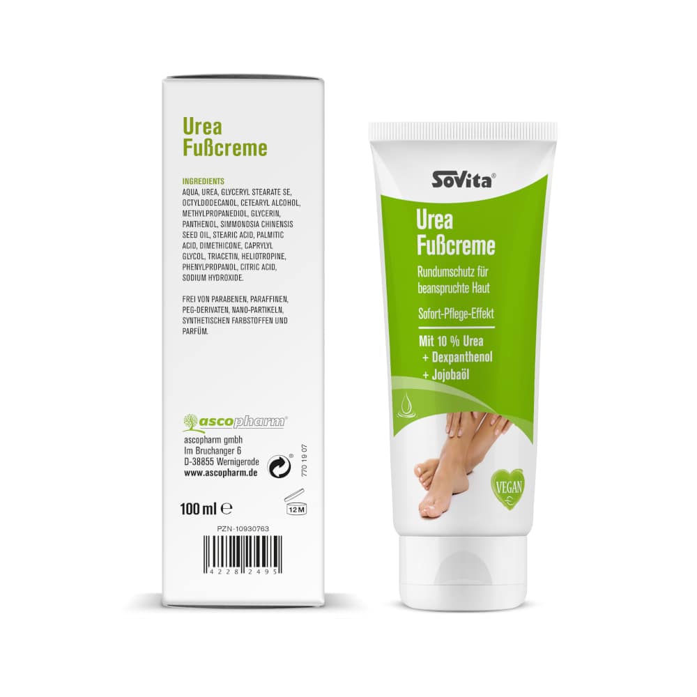 sovita Urea Fußcreme 100 ml Creme