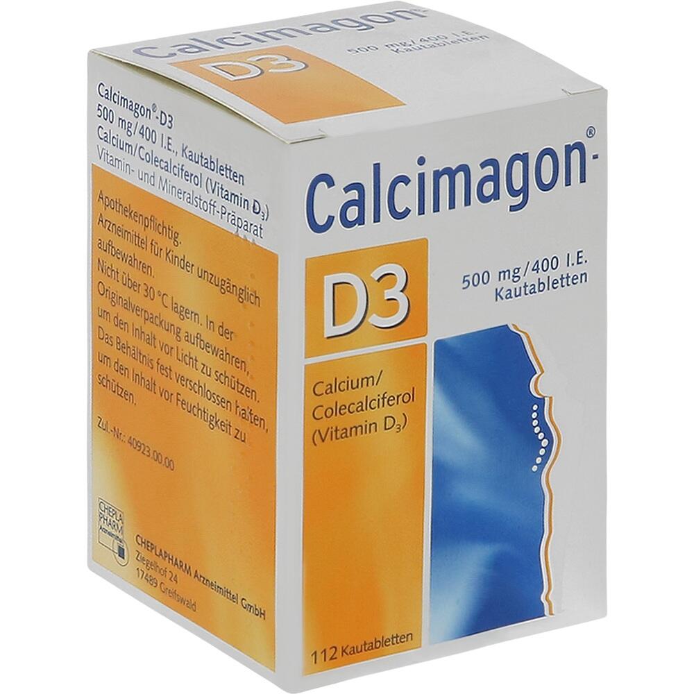 Calcimagon-D3 500mg/400 I.E. 112 St Kautabletten